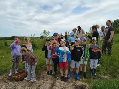 Z cyklu Turystyczne Wojsławice - przedszkole Arka